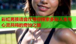 彩虹男孩语音厅带你探索多彩人生与心灵共鸣的奇妙之旅