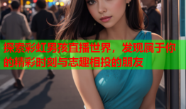 探索彩虹男孩直播世界，发现属于你的精彩时刻与志趣相投的朋友