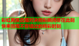彩虹男孩直播对决精彩瞬间尽在此刻快来围观不容错过的精彩时刻