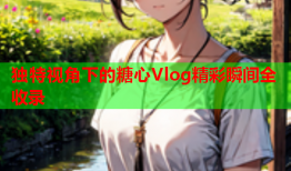 独特视角下的糖心Vlog精彩瞬间全收录