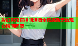 彩虹男孩直播间泪洒全场感动无数观众瞬间回顾