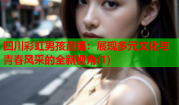 四川彩虹男孩直播：展现多元文化与青春风采的全新视角(1)
