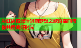 彩虹男孩激情唱响梦想之歌直播间与你共度美好时光