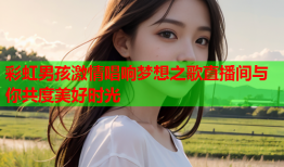 彩虹男孩激情唱响梦想之歌直播间与你共度美好时光