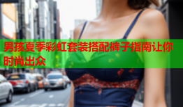男孩夏季彩虹套装搭配裤子指南让你时尚出众