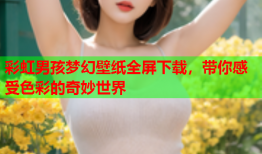 彩虹男孩梦幻壁纸全屏下载，带你感受色彩的奇妙世界