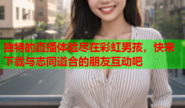 独特的直播体验尽在彩虹男孩，快来下载与志同道合的朋友互动吧