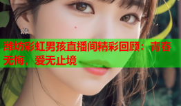 潍坊彩虹男孩直播间精彩回顾：青春无悔，爱无止境