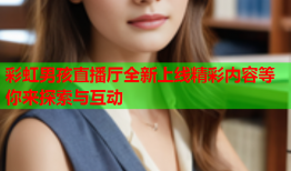 彩虹男孩直播厅全新上线精彩内容等你来探索与互动