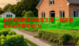 彩虹男孩的奇幻画笔之旅 一起探索色彩的无限可能(1)