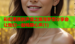 彩虹男孩的声音之旅与梦想分享会 让我们一起畅聊心声(1)