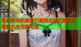 五彩斑斓的男孩们展现出彩虹般的青春魅力与无限可能