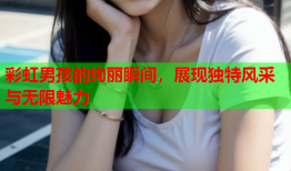 彩虹男孩的绚丽瞬间，展现独特风采与无限魅力