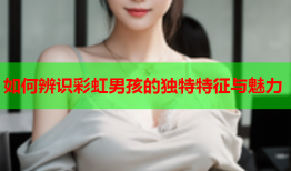 如何辨识彩虹男孩的独特特征与魅力