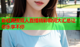 彩虹男孩双人直播精彩瞬间大汇总让你乐享不停