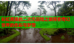 彩虹男孩的二次元冒险之旅探索奇幻世界的色彩与梦想