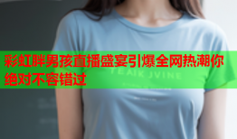 彩虹胖男孩直播盛宴引爆全网热潮你绝对不容错过