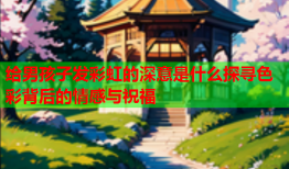 给男孩子发彩虹的深意是什么探寻色彩背后的情感与祝福