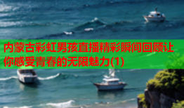 内蒙古彩虹男孩直播精彩瞬间回顾让你感受青春的无限魅力(1)