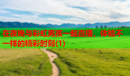 在夜晚与彩虹男孩一起直播，体验不一样的精彩时刻(1)