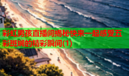 彩虹男孩直播间揭秘快来一起感受五彩斑斓的精彩瞬间(1)