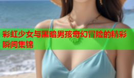 彩虹少女与黑暗男孩奇幻冒险的精彩瞬间集锦