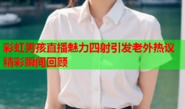 彩虹男孩直播魅力四射引发老外热议精彩瞬间回顾