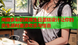 绚丽多彩的男孩生日蛋糕设计让你的庆生派对更添欢乐与惊喜