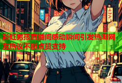 彩虹男孩直播间感动瞬间引发热潮网友热议不断点赞支持
