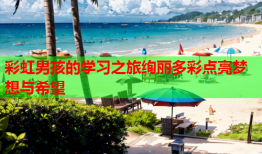 彩虹男孩的学习之旅绚丽多彩点亮梦想与希望