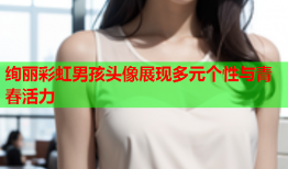 绚丽彩虹男孩头像展现多元个性与青春活力