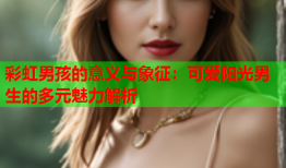 彩虹男孩的意义与象征：可爱阳光男生的多元魅力解析
