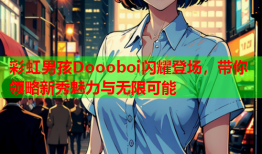 彩虹男孩Doooboi闪耀登场，带你领略新秀魅力与无限可能