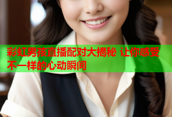 彩虹男孩直播配对大揭秘 让你感受不一样的心动瞬间