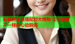 彩虹男孩直播配对大揭秘 让你感受不一样的心动瞬间