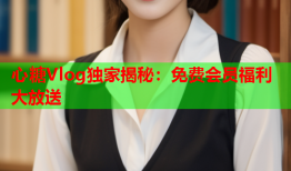 心糖Vlog独家揭秘：免费会员福利大放送