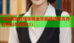 彩虹男孩直播现场全景回顾感受青春的色彩与激情(1)