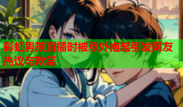 彩虹男孩直播时被意外抱起引发网友热议与欢笑