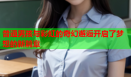 普通男孩与彩虹的奇幻邂逅开启了梦想的新篇章