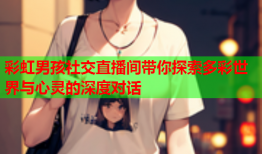 彩虹男孩社交直播间带你探索多彩世界与心灵的深度对话