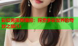 彩虹男孩直播间：探索多彩世界的奇妙之旅(1)