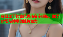 彩虹之下的古风男孩名字探秘，赋予梦想与诗意的独特魅力