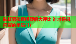 彩虹男孩直播颜值大评比 谁才是最闪耀的星辰(1)