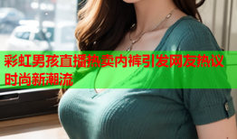 彩虹男孩直播热卖内裤引发网友热议时尚新潮流