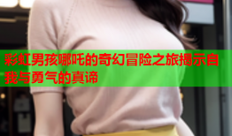 彩虹男孩哪吒的奇幻冒险之旅揭示自我与勇气的真谛