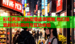 彩虹男孩们的直播盛宴揭秘 他们最爱的精彩瞬间与互动体验