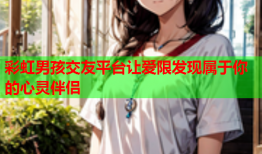 彩虹男孩交友平台让爱限发现属于你的心灵伴侣