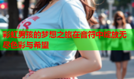 彩虹男孩的梦想之旅在音符中绽放无尽色彩与希望