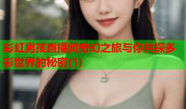 彩虹男孩直播间奇幻之旅与你共探多彩世界的秘密(1)