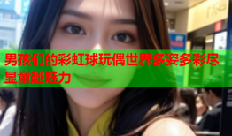 男孩们的彩虹球玩偶世界多姿多彩尽显童趣魅力